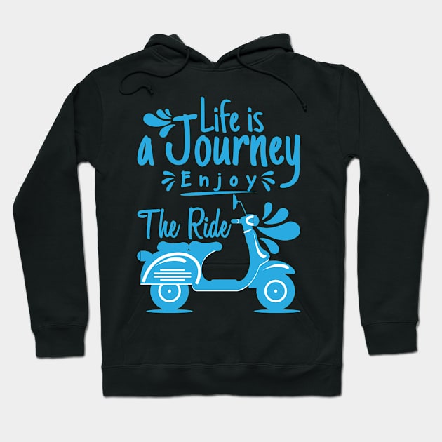 Enjoy The Ride Hoodie by designdaking